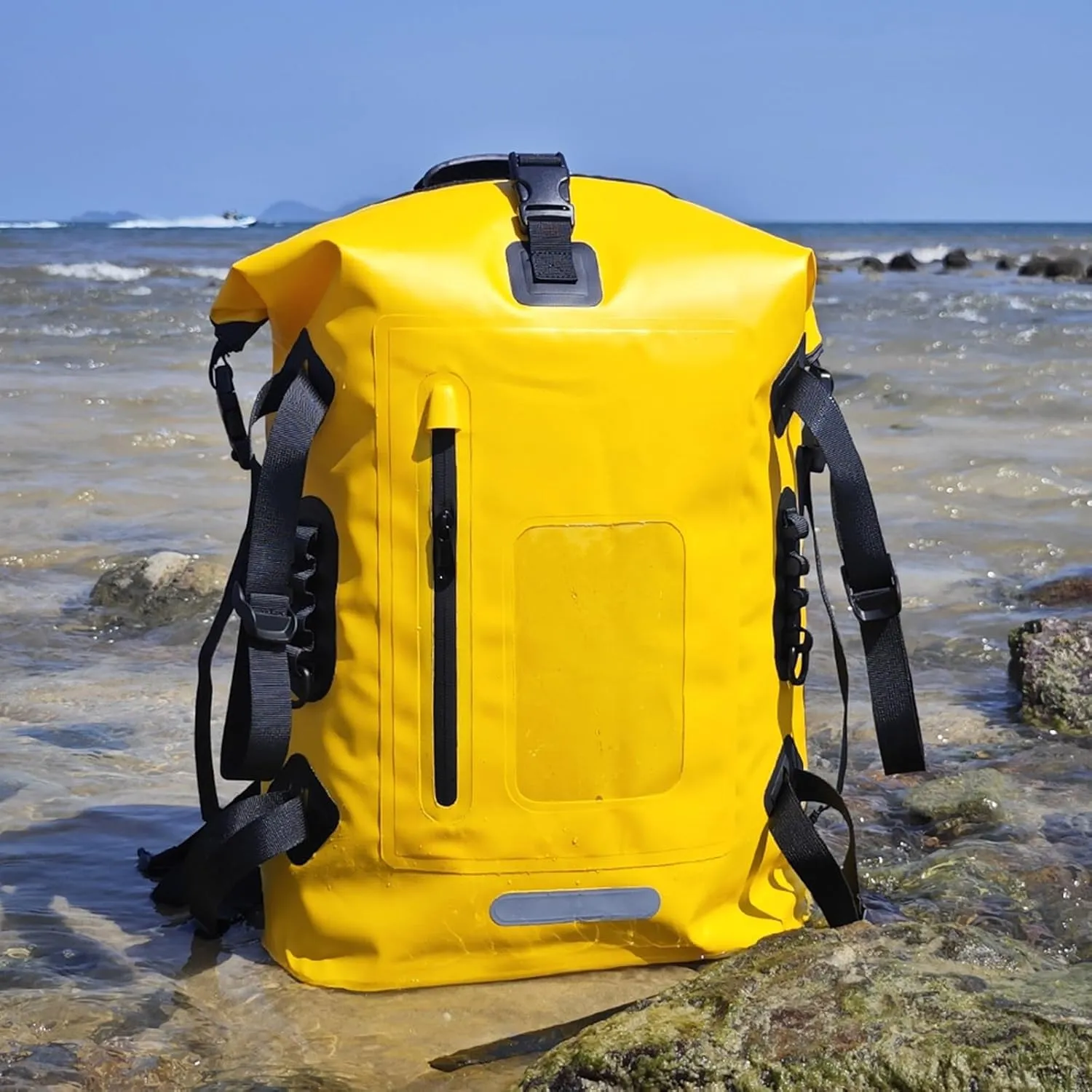 30L Waterproof Backpack Heavy Duty Water Sports Dry Bag Roll Top Waterproof Bag for Kayaking Hiking Swimming Boating Beach,Camouflage