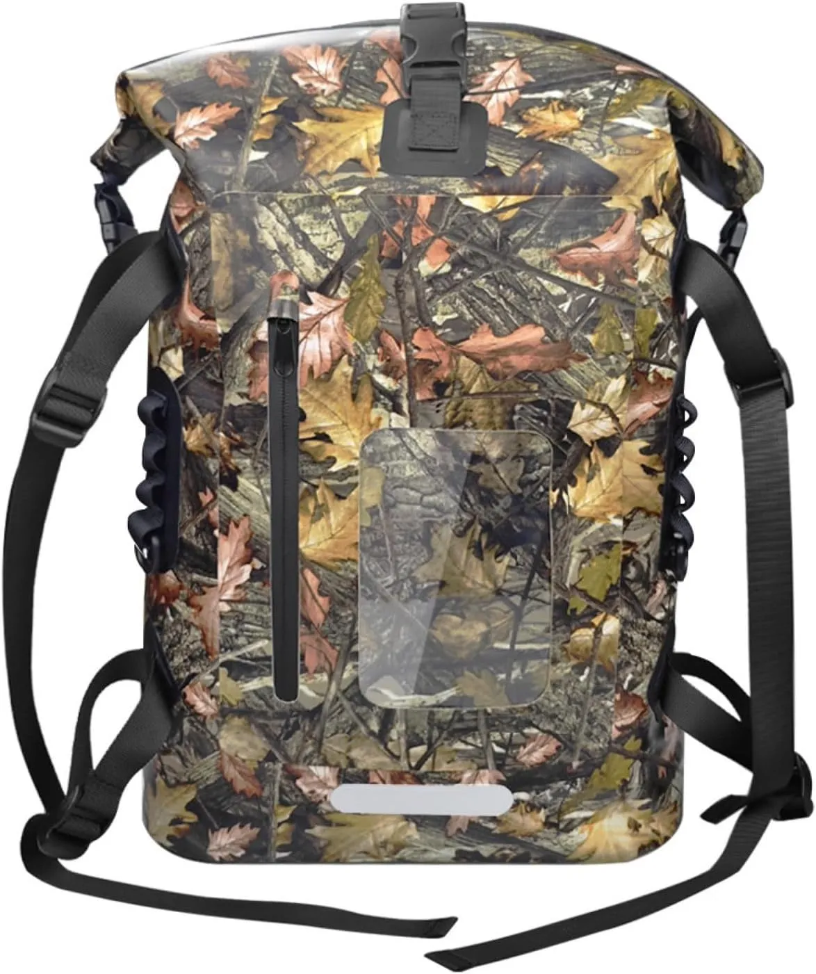 30L Waterproof Backpack Heavy Duty Water Sports Dry Bag Roll Top Waterproof Bag for Kayaking Hiking Swimming Boating Beach,Camouflage