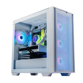 Aftershock Rapid White Desktop Gaming PC (Ryzen 7 7700) [RTX 4070]