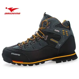 BAIDENG Men's Trekking Outdoor Boots