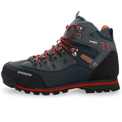BAIDENG Men's Trekking Outdoor Boots