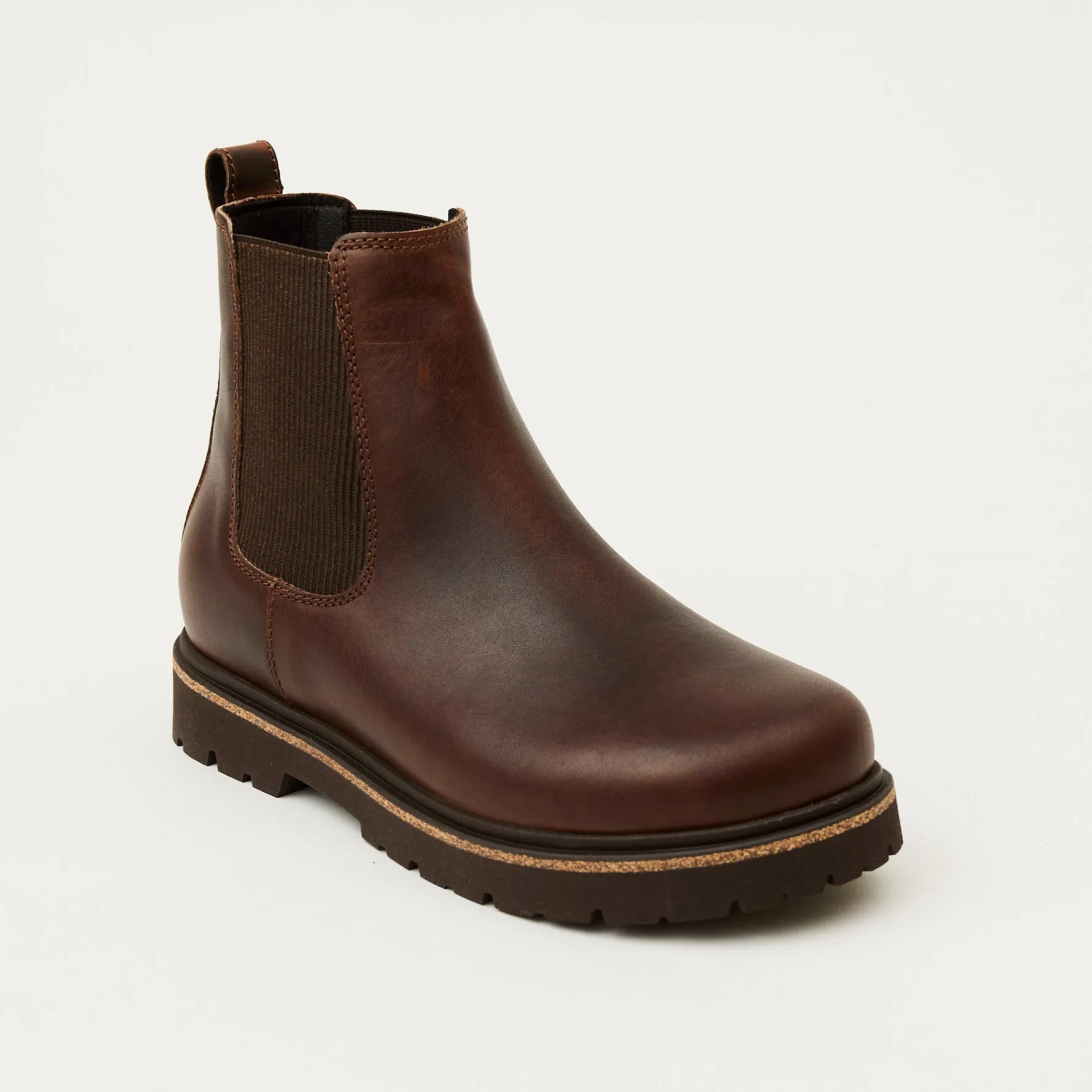Birkenstock Brown Leather Chelsea Boots