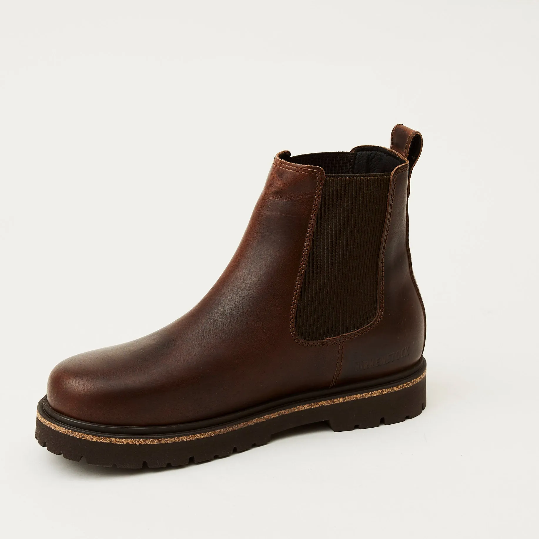 Birkenstock Brown Leather Chelsea Boots