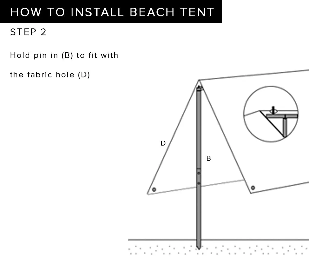 Cheery Beach Tent