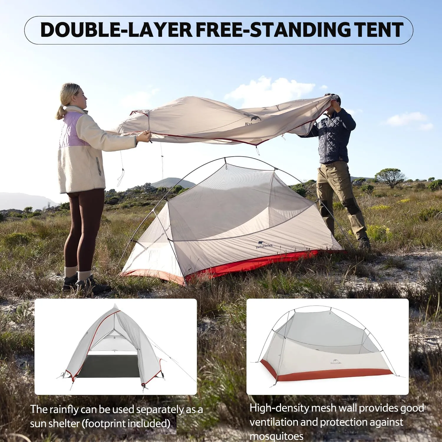 Cloud Up Pro 1 Lightweight Backpacking Tent