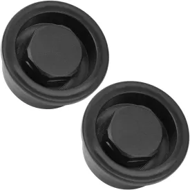 Demeras Surfboard Air Vent Paddle Board Air Vent 2Pcs PVC Surfboard Paddle Board Vent Hole Automatic BreathingAccessory(Black)