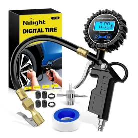 Digital Tire Inflator Pressure Gauge 250PSI