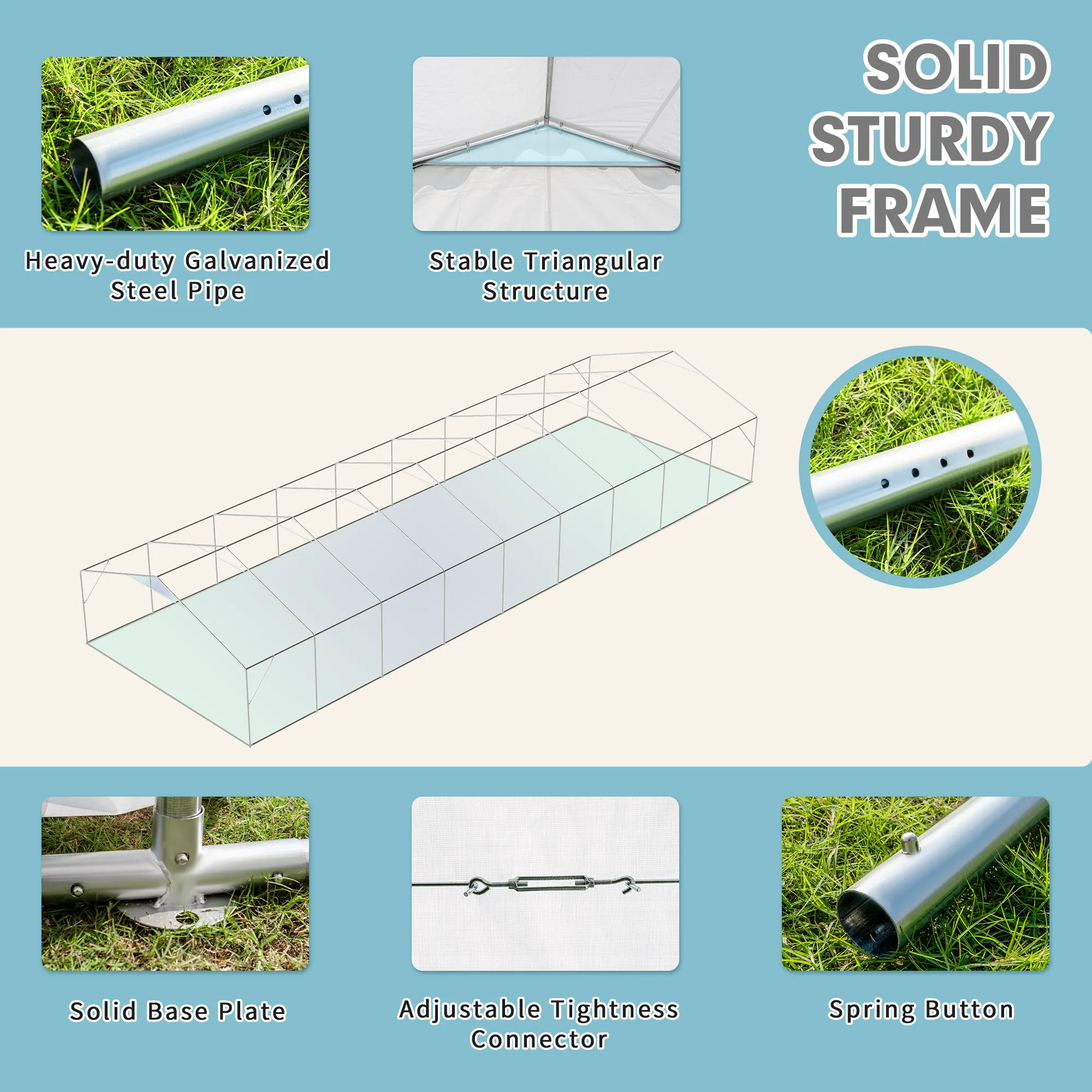 EROMMY 20x60 Large Canopy Tent