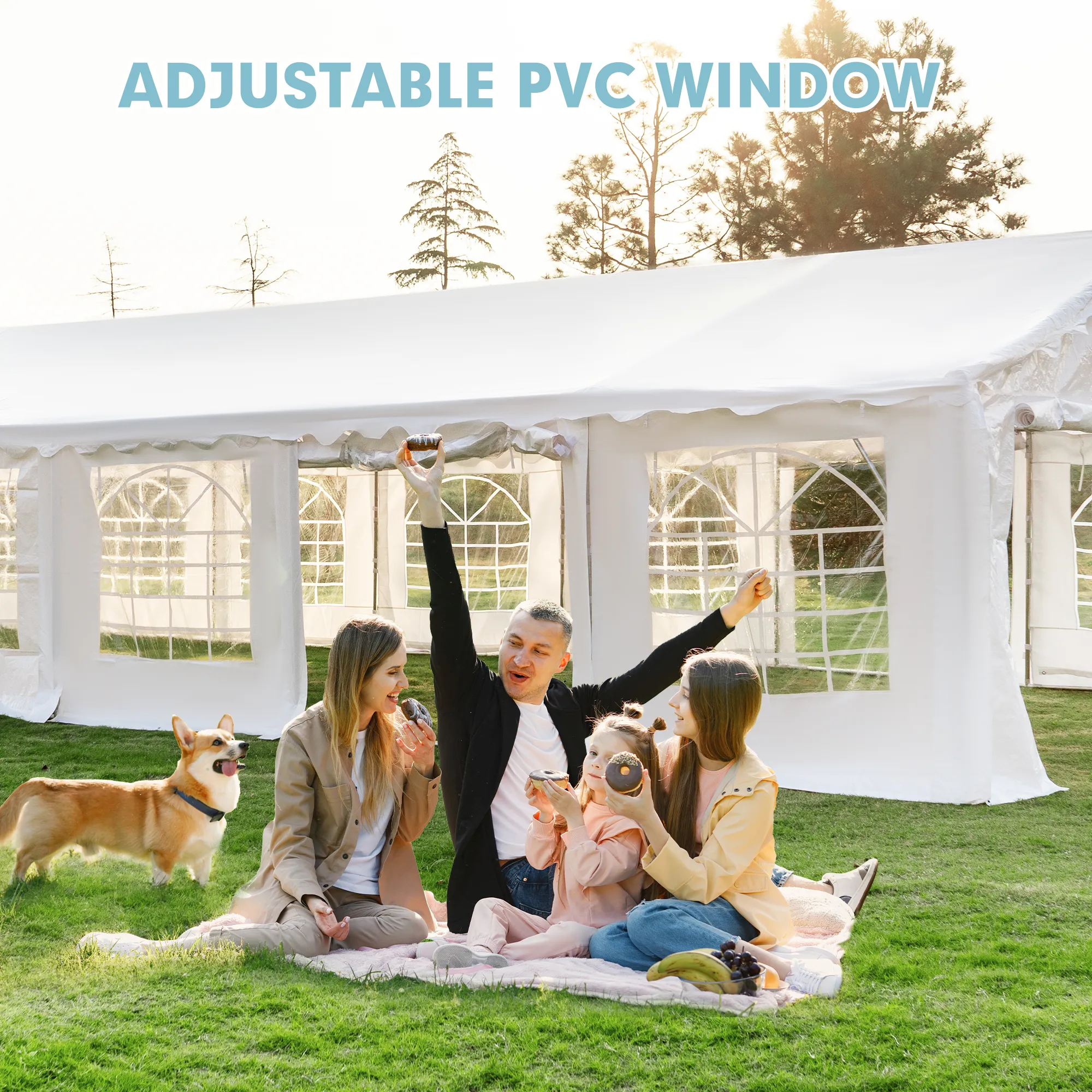 EROMMY 20x60 Large Canopy Tent