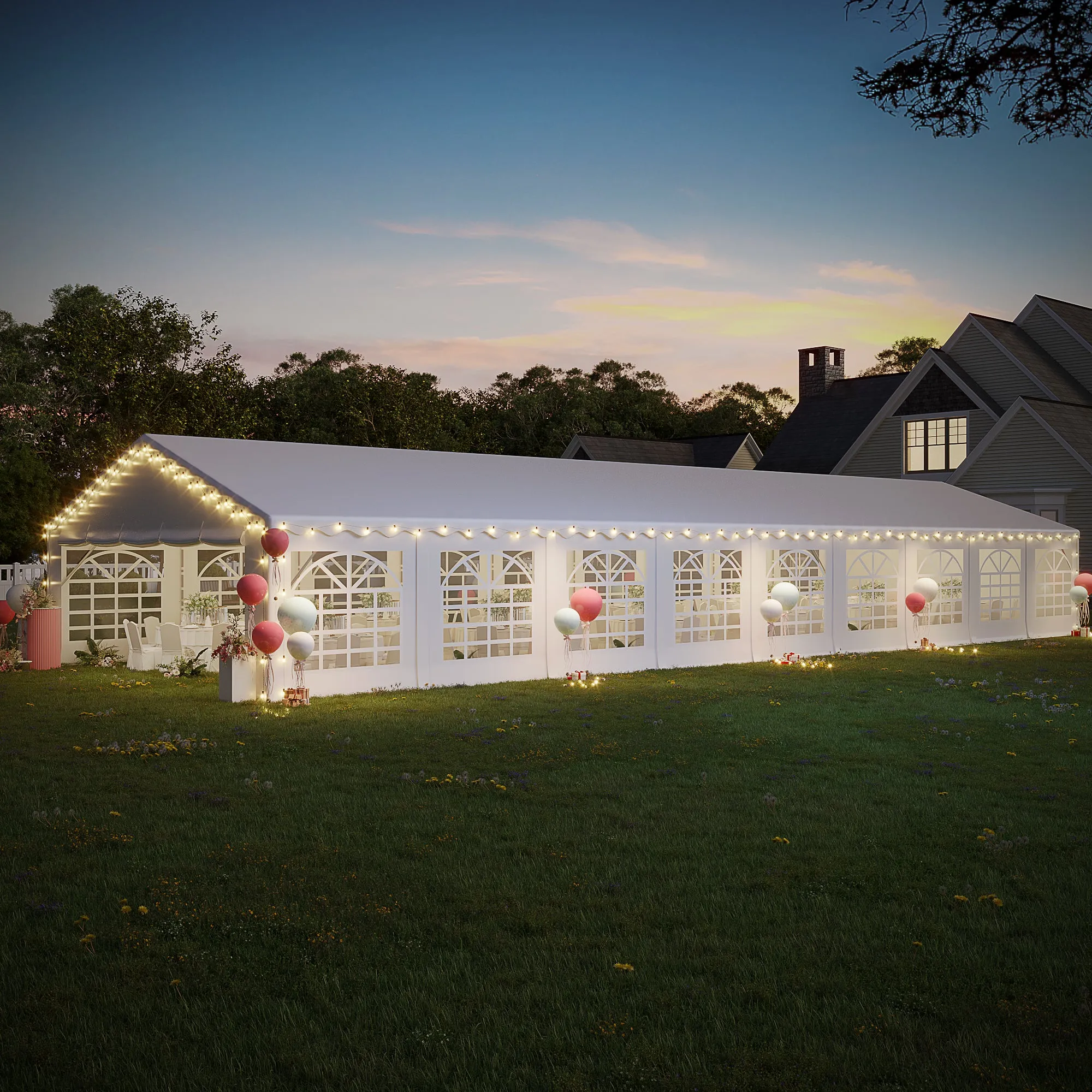 EROMMY 20x60 Large Canopy Tent