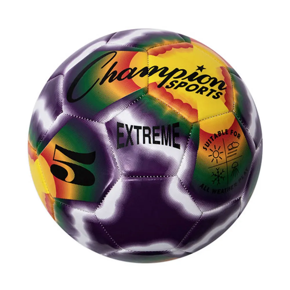 Extreme Tie-Dye Soccer Ball