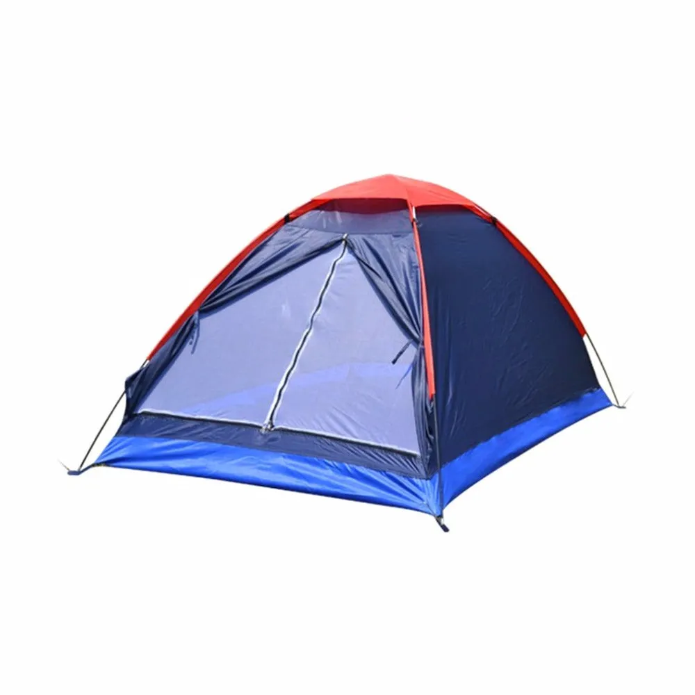 Folding Waterproof Single Layer Two People Tent Outdoor Ultra Light Rainproof Windproof Picnic sleep Camping Beach Tent Shelter