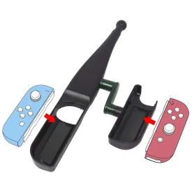 Geekria Fishing Rod Compatible with Switch Joy-Con Game Kit Compatible with Switch, OLED Accessories Bass Pro Shops, The Strike Championship Edition and Legendary Fishing Standard Edition