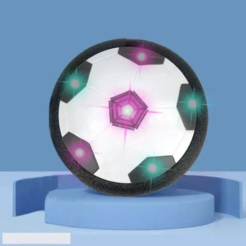 Hovering LED Soccer Disc Toy with Music - Fun Indoor & Outdoor Play