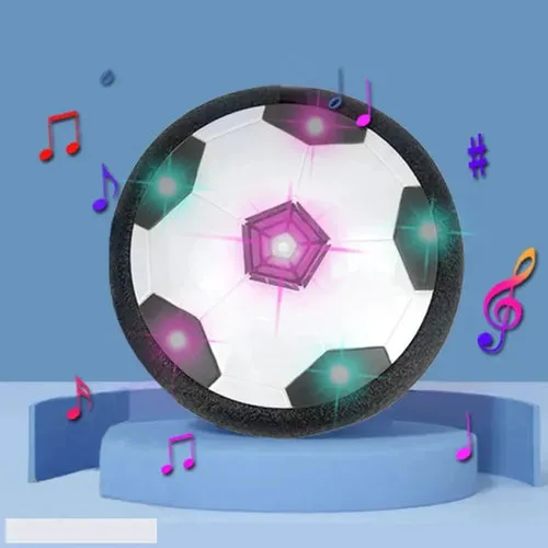 Hovering LED Soccer Disc Toy with Music - Fun Indoor & Outdoor Play