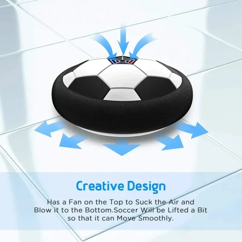 Hovering LED Soccer Disc Toy with Music - Fun Indoor & Outdoor Play