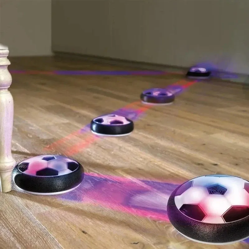 Hovering LED Soccer Disc Toy with Music - Fun Indoor & Outdoor Play