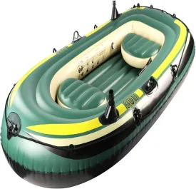 Inflatable Boat, Inflatable Kayak, 2/3Person Heavy Duty Fishing Air Kayak Canoe