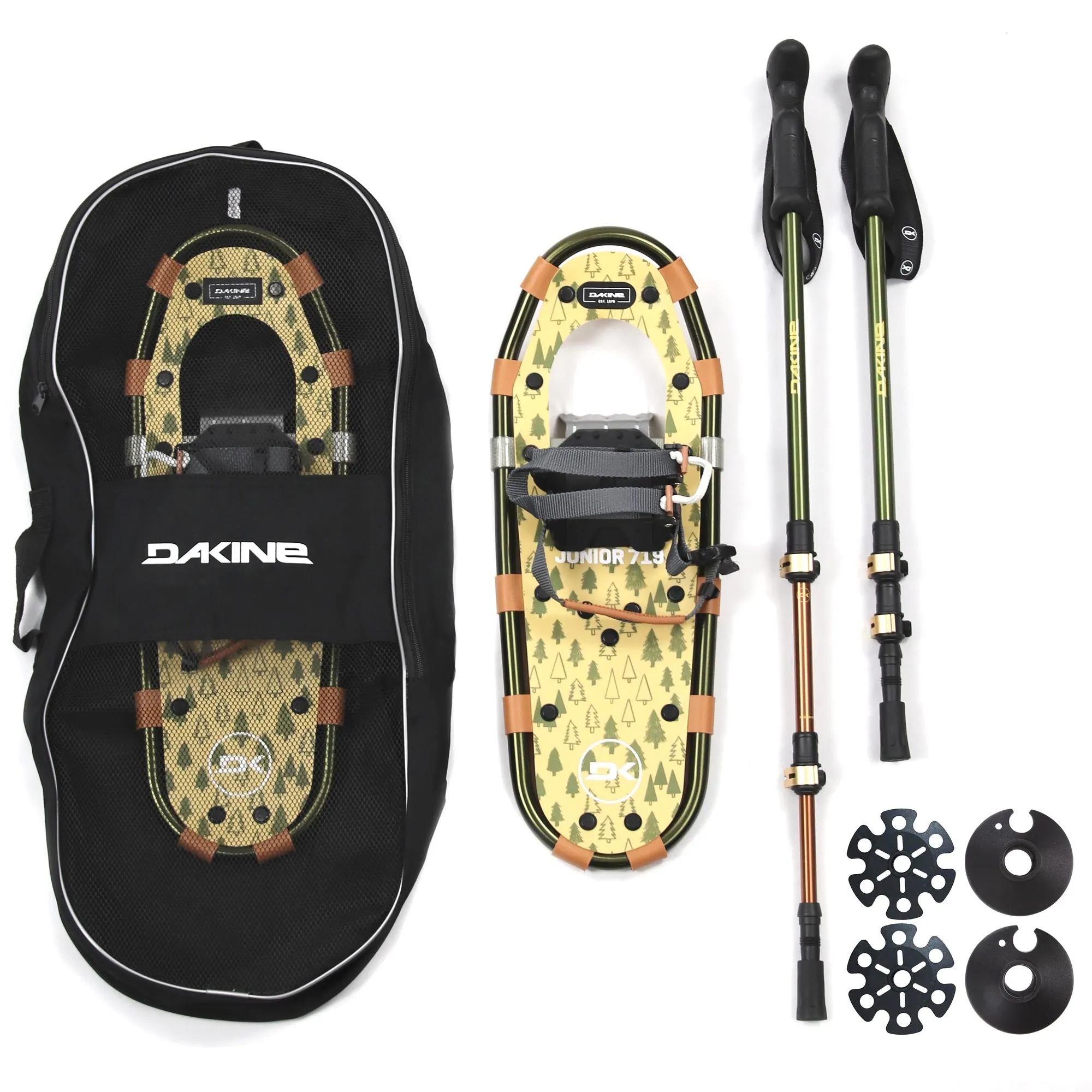 Junior 7x19 Aluminum Snowshoe Kit - Trees