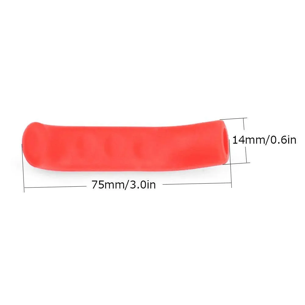 Lixada 2pcs Bike Brake Lever Covers Bicycle Grips Protectors Sleeves for Mountain Bike Road Bike
