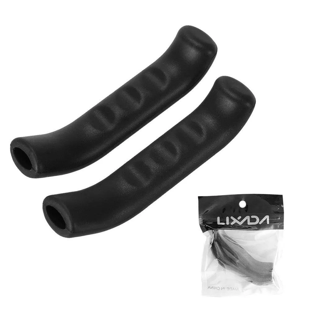Lixada 2pcs Bike Brake Lever Covers Bicycle Grips Protectors Sleeves for Mountain Bike Road Bike