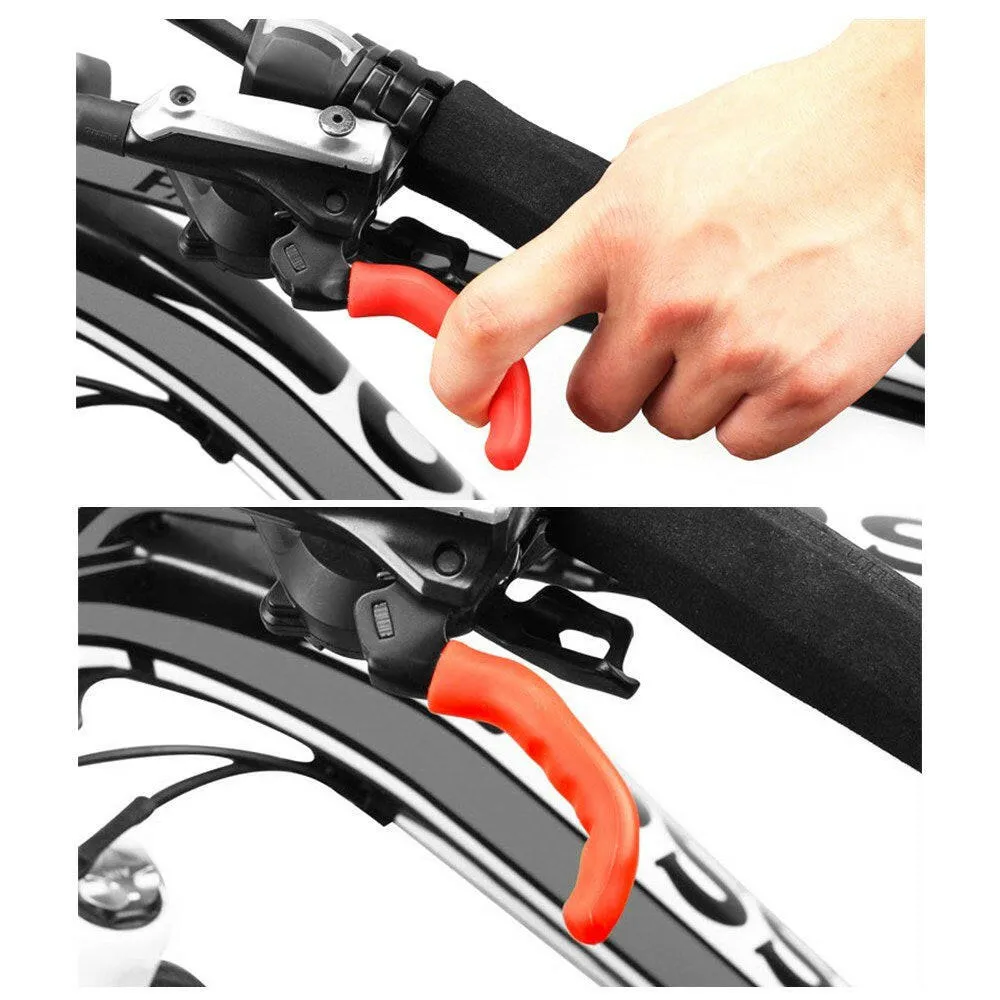 Lixada 2pcs Bike Brake Lever Covers Bicycle Grips Protectors Sleeves for Mountain Bike Road Bike