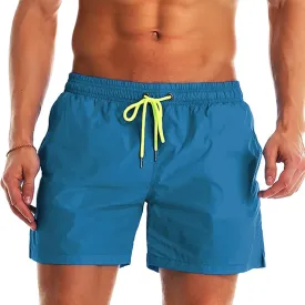 Lncropo Men's Swim Trunks Quick Dry Bathing Suits with Mesh Lining Swimwear Swim Shorts