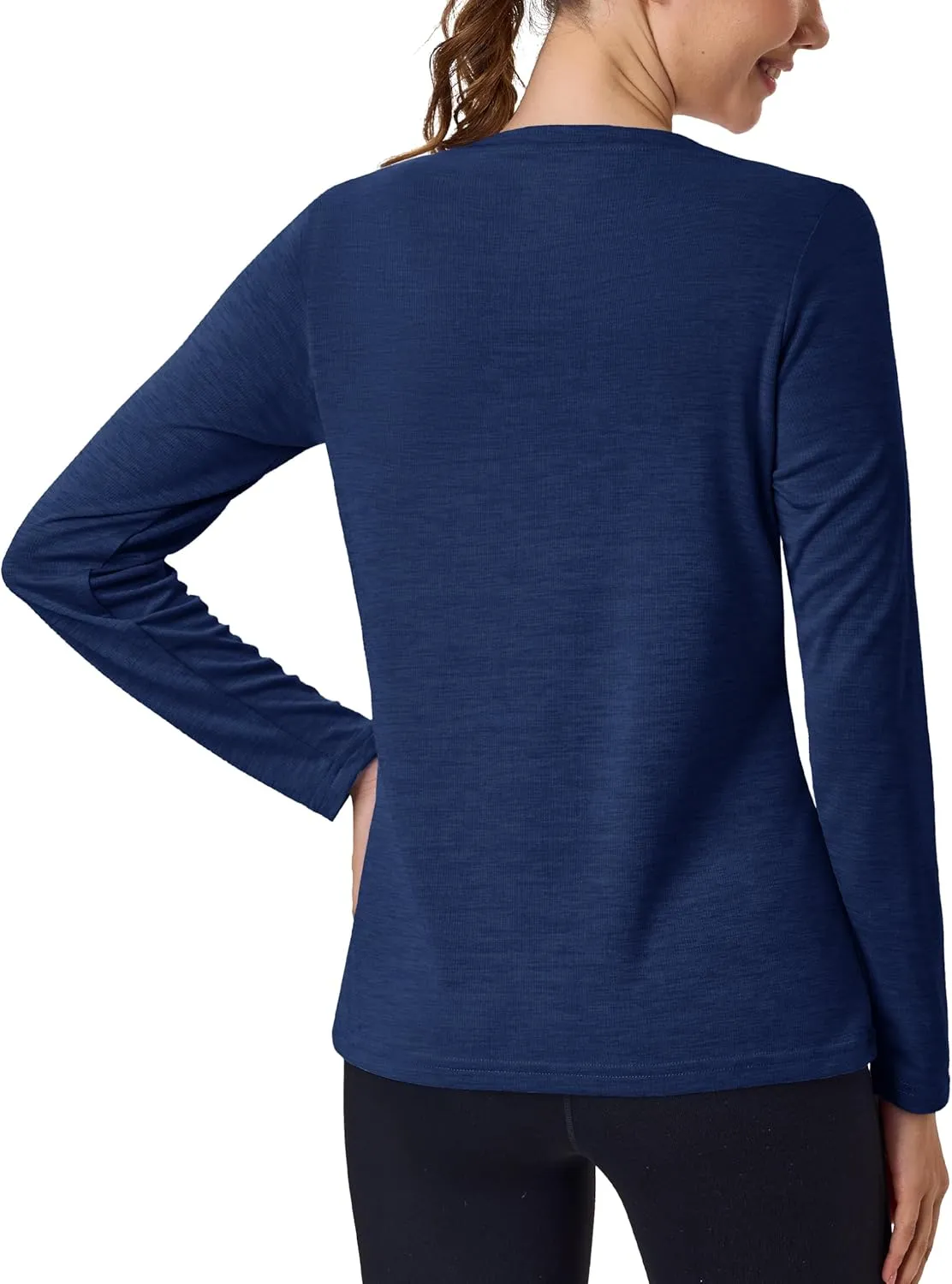 MAGCOMSEN Women's Long Sleeve Shirts UPF 50  Sun Protection Quick Dry Athletic Running Workout Tops Rash Guard