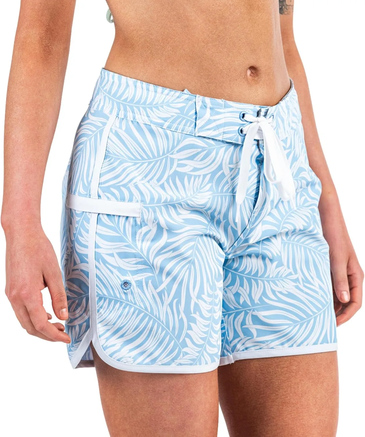 Maui Rippers Womens 5" 4-Way Stretch Swim Shorts Boardshorts