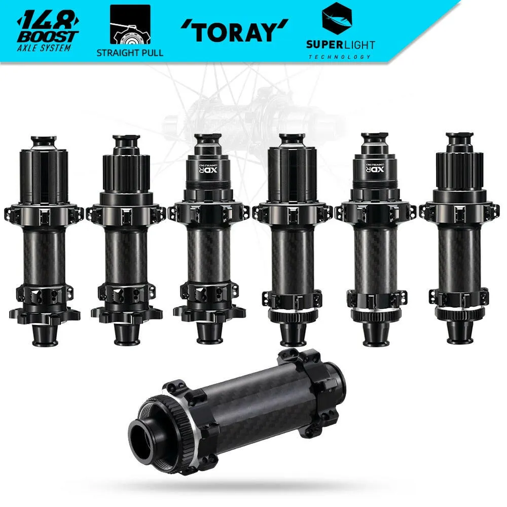 RYET MTB Bike Hub Carbon Bicycle Hub Mountain 28 Holes 6 Pawls Boost 148MM 12s 10 11 12 Speed HG MS XD Freehub Cycling Parts