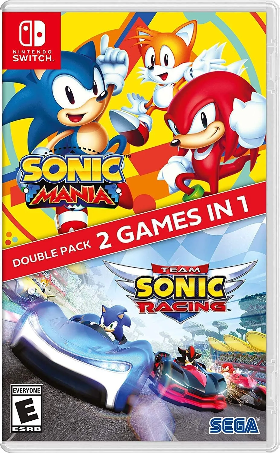 Sonic Mania   Team Sonic Racing Double Pack - Nintendo Switch