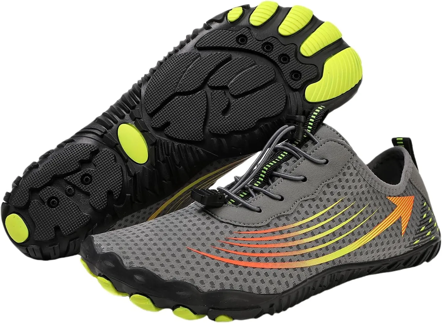 Unisex Mens Womens Athletic Hiking Water Shoes,Quick Dry Aqua Swim Shoes,Healthy & Non-Slip Breathable Barefoot Water Shoes Beach Footwear