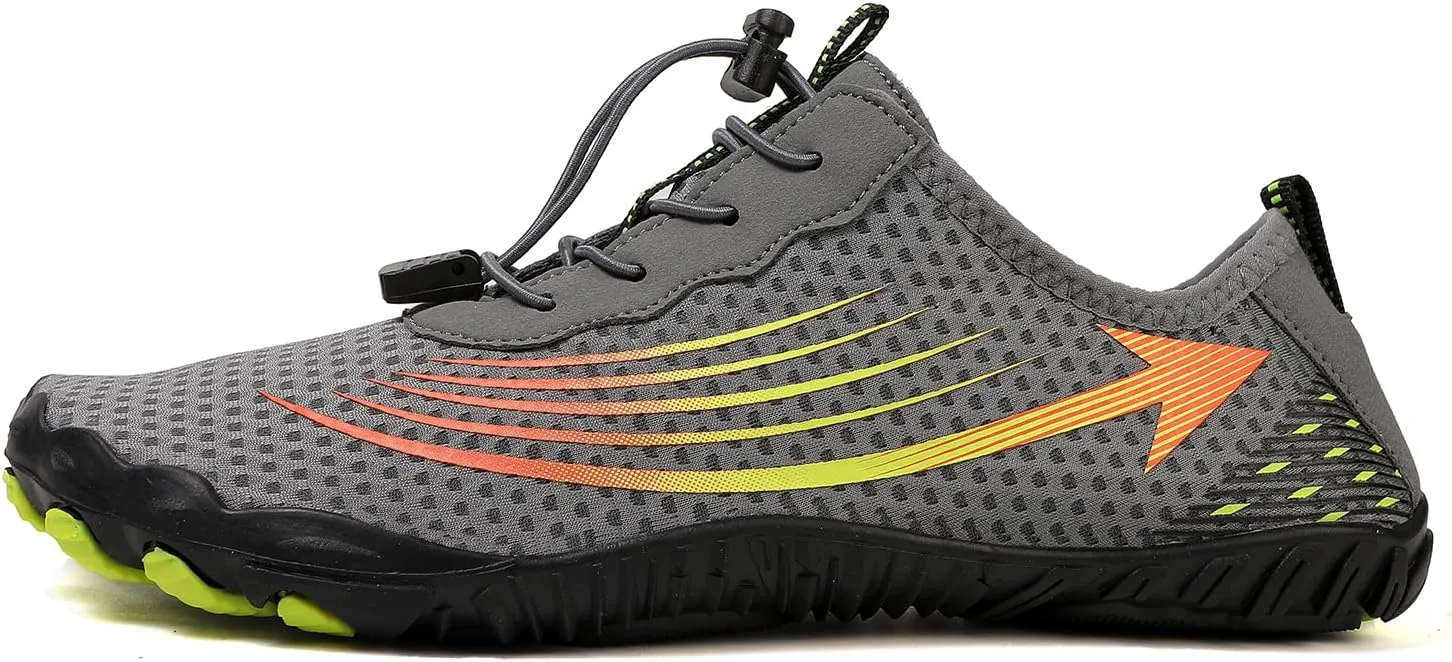 Unisex Mens Womens Athletic Hiking Water Shoes,Quick Dry Aqua Swim Shoes,Healthy & Non-Slip Breathable Barefoot Water Shoes Beach Footwear