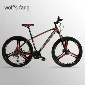 Wolf's fang bicycle Mountain Bike 27 Speed 29 Inches bike 29 road bike Resistance Rubber bike speed bmx Free shipping