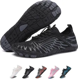 XNIRON Hike Barefoot Shoes for Womens Men,Quick Dry Water Shoes,Beach Pool Aqua Swim Surf Hiking Walking Shoes,Non-Slip Athletic Footwear Wide Toe Water Shoes