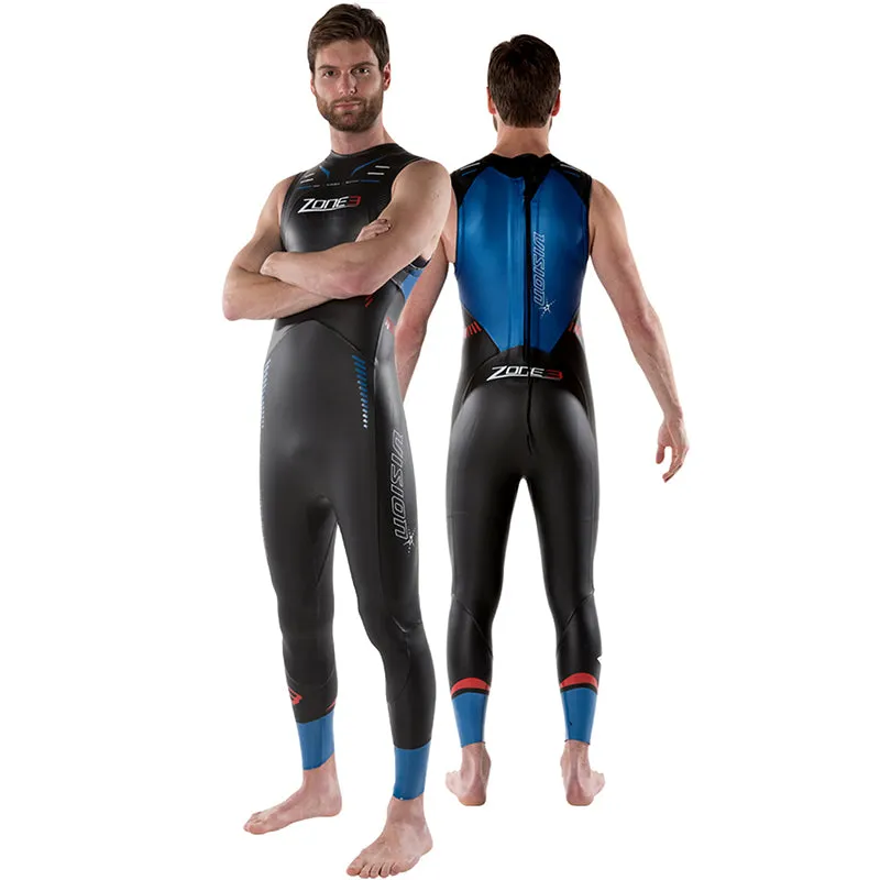 Zone3 - Mens Sleeveless Vision Wetsuit